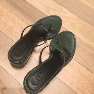 COPY - Brand new Tibi Eliza Seta Calf Leather San…